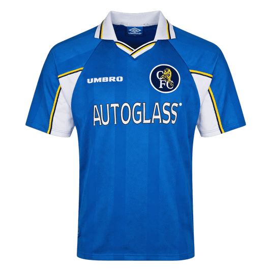 Retro Chelsea Mens Home Soccer Jersey 1997/99 Blue