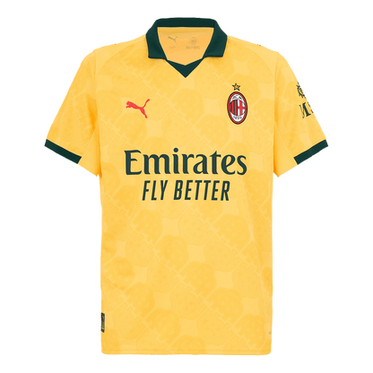 FOFANA #19 AC Milan Mens Third Away Soccer Jersey 2025/26 Yellow