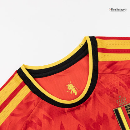 Belgium Mens Home Soccer Jersey World Cup 2026 Red - Player Version