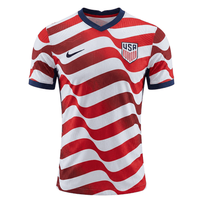 USA Mens Home Soccer Jersey World Cup 2026 Red&White - Player Version