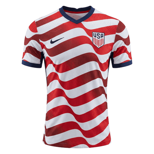 USA Mens Home Soccer Jersey World Cup 2026 Red&White - Player Version