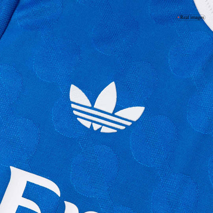 Real Madrid Mens Third Away Soccer Jersey 2025/26 Blue - Player Version
