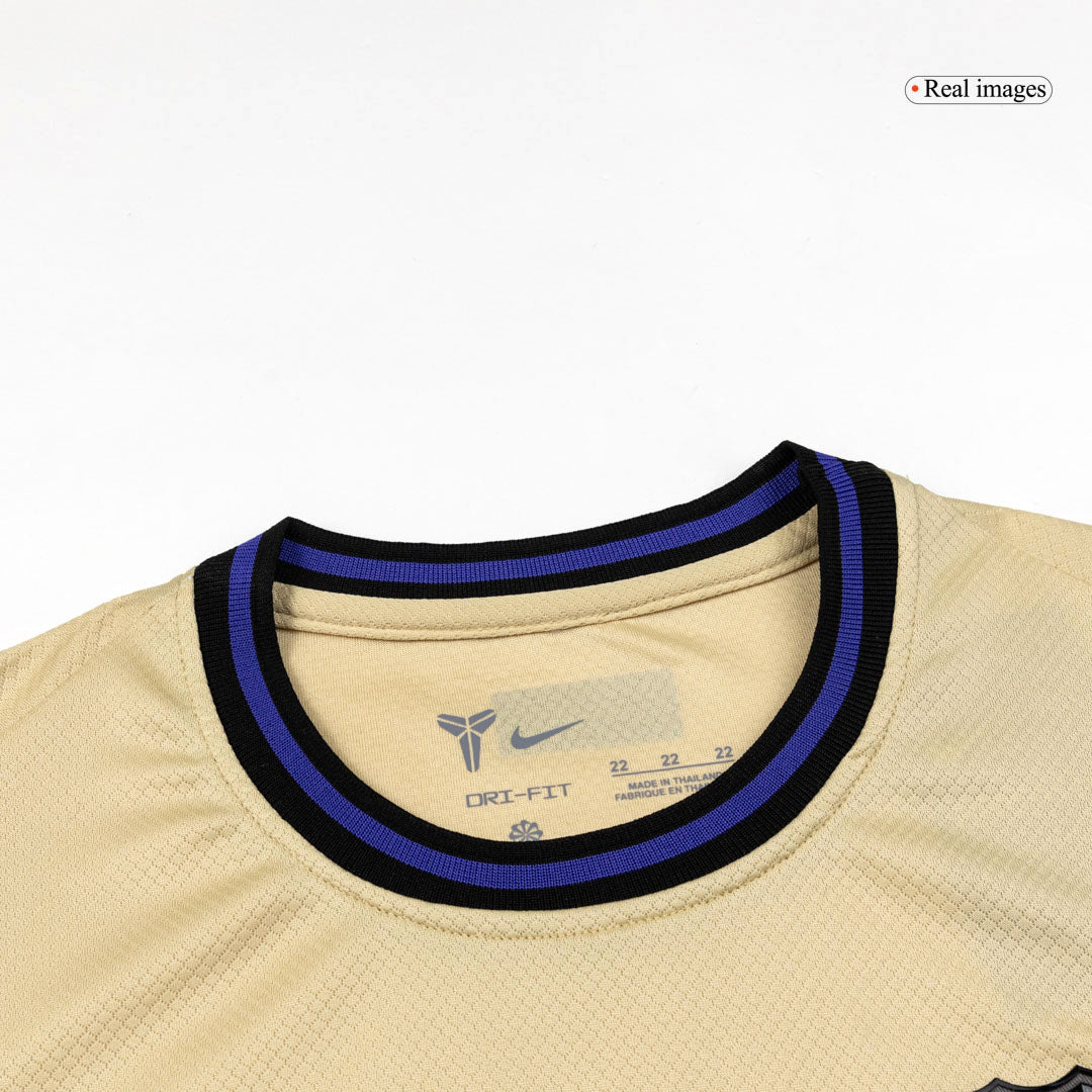 Barcelona Kids Away Soccer Full Set 2025/26 Yellow&Black