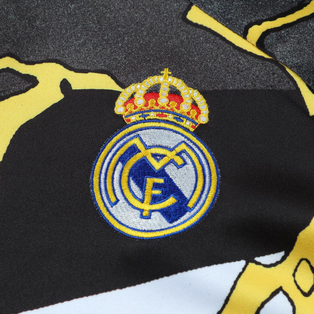 Real Madrid Mens Training Tracksuit Kit 2025/26 Black