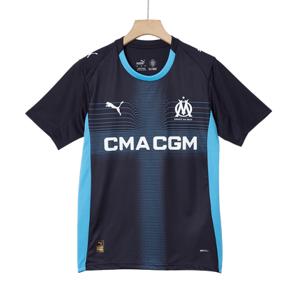 Marseille Mens Away Soccer Jersey 2025/26 Navy