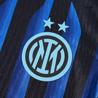 THURAM #9 Inter Milan Mens Home Soccer Jersey 2025/26 Blue&Black - Player Version