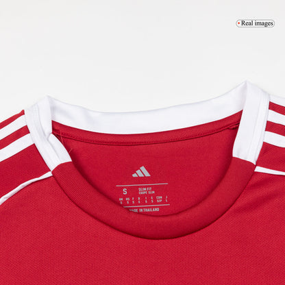 Liverpool Mens Home Long Sleeve Soccer Jersey 2025/26 Red