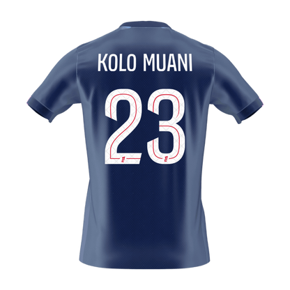 KOLO MUANI #23 PSG Mens Home Soccer Jersey 2025/26 Navy [PREMIUM]