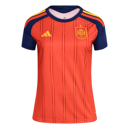 Spain Womens Home Soccer Jersey World Cup 2026 Red