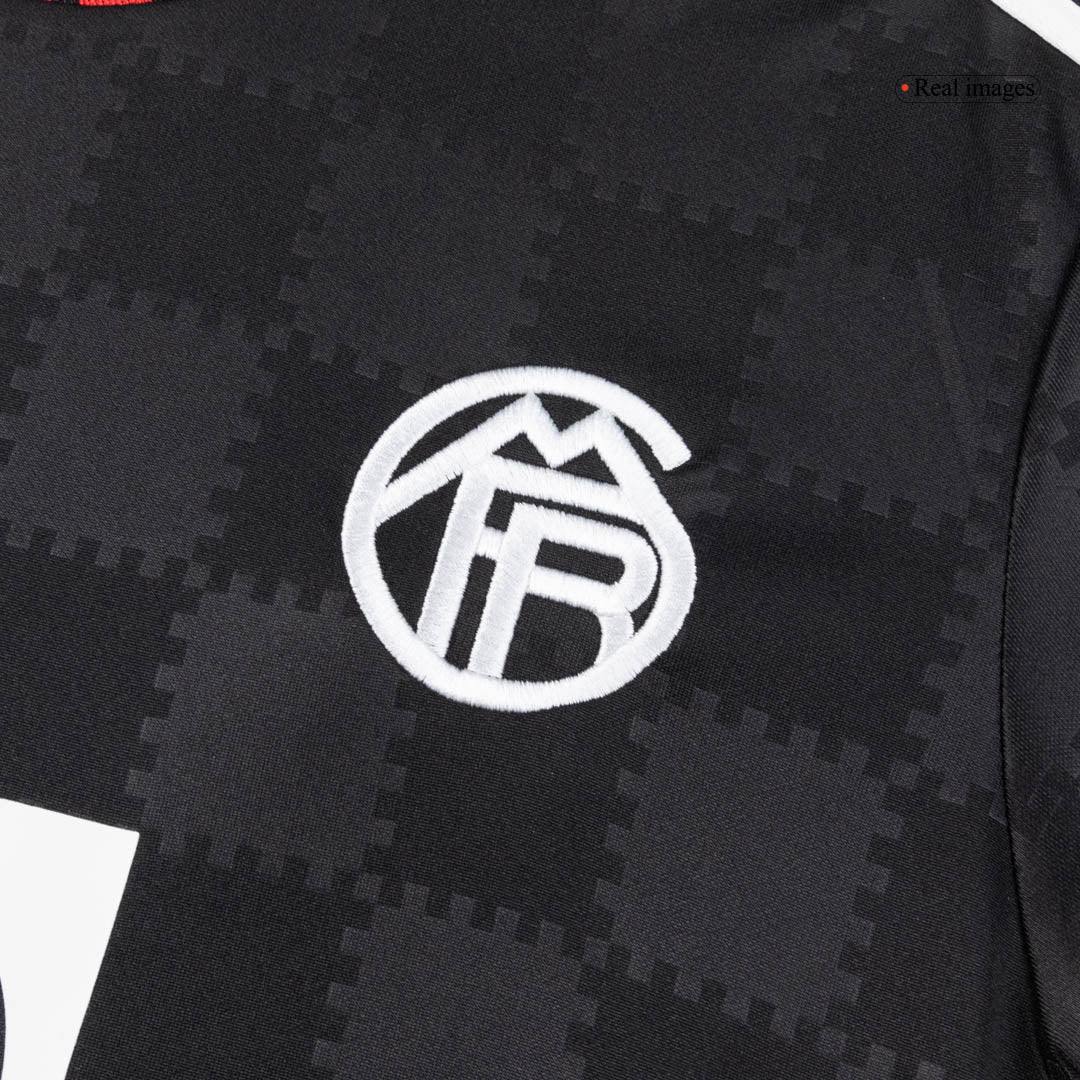 KIMMICH #6 Bayern Munich Mens Third Away Soccer Jersey 2025/26 Black