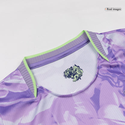 South Korea Mens Away Soccer Jersey World Cup 2026 Purple