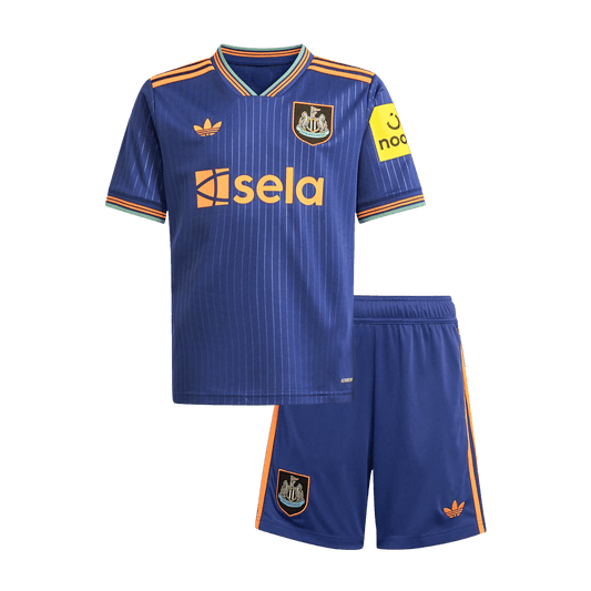 Newcastle United Kids Third Away Soccer Kit 2025/26 Navy