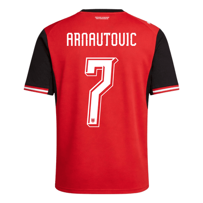 ARNAUTOVIC #7 Austria Mens Home Soccer Jersey World Cup 2026 Red