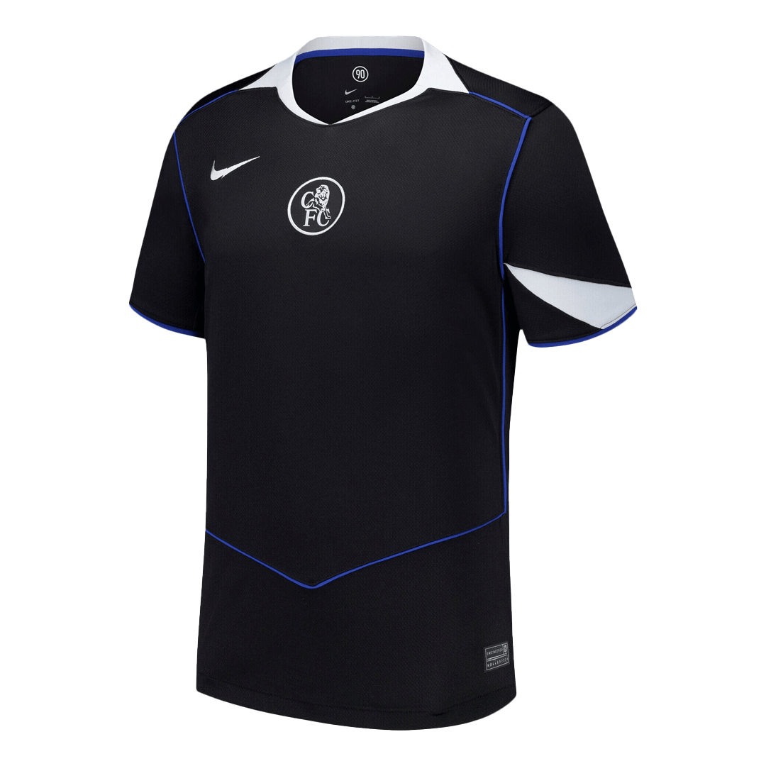 Chelsea Mens Third Away Soccer Full Set 2025/26 Black