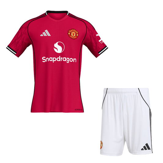 Manchester United Mens Home Soccer Kit 2025/26 Red [PREMIUM]