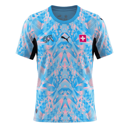 Switzerland Mens Soccer Jersey World Cup 2026 Blue