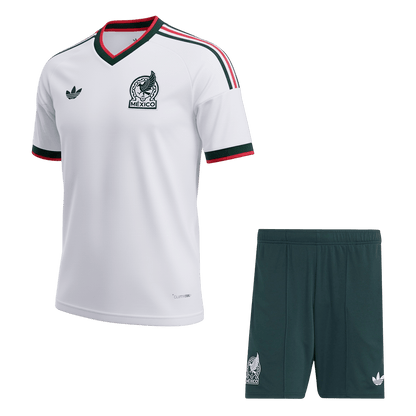 Mexico Mens Away Soccer Kit World Cup 2026 White