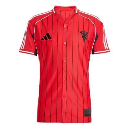 Manchester United Mens Soccer Jersey 2025/26 Red