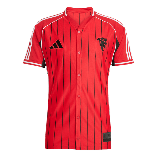 Manchester United Mens Soccer Jersey 2025/26 Red