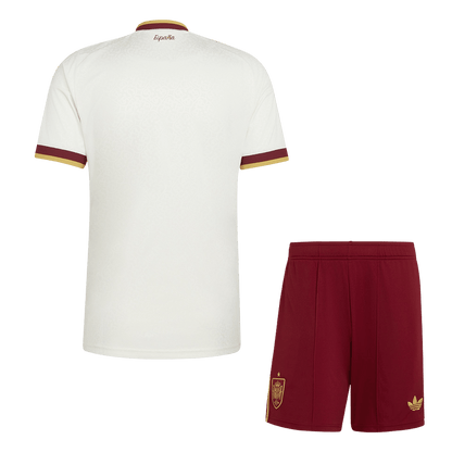 Spain Mens Away Soccer Kit World Cup 2026 White