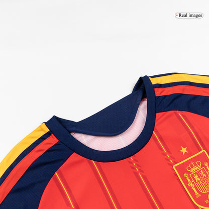 Spain Mens Home Soccer Jersey World Cup 2026 Red [PREMIUM]