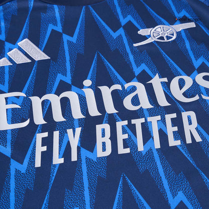 SAKA #7 Arsenal Mens Away Soccer Jersey 2025/26 Blue