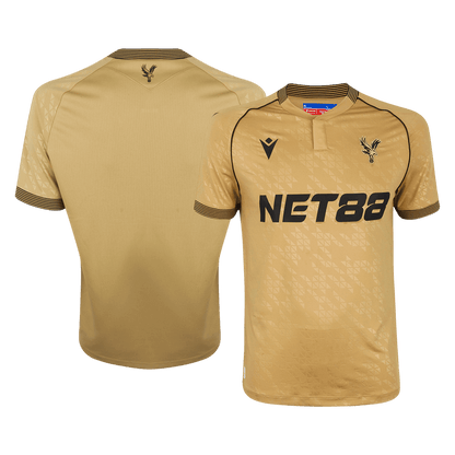 Crystal Palace Mens Away Soccer Jersey 2025/26 Yellow