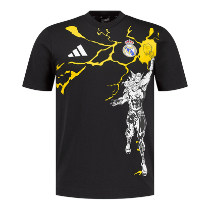 Real Madrid Mens Soccer Jersey 2025/26 Black