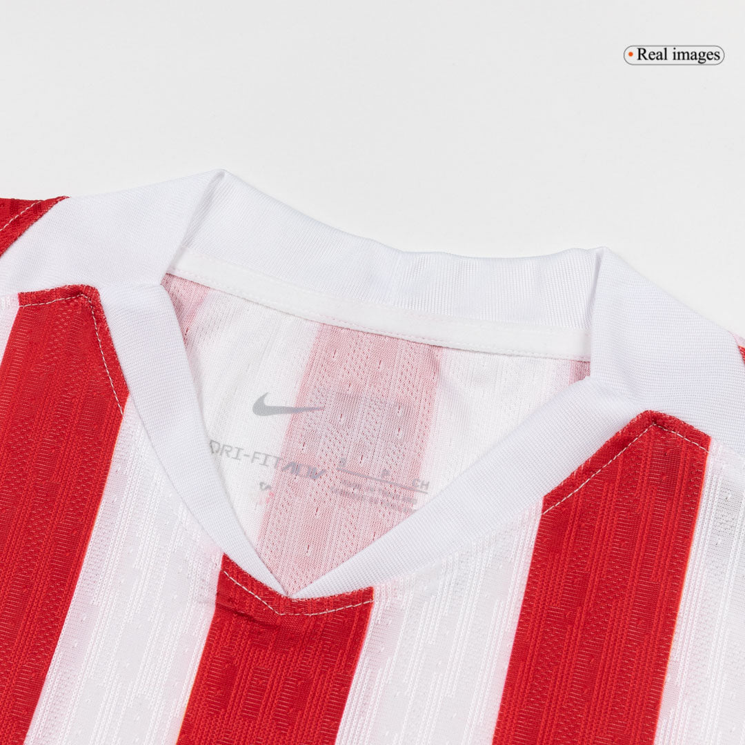 SØRLOTH #9 Atletico Madrid Mens Home Soccer Jersey 2025/26 Red&White - Player Version