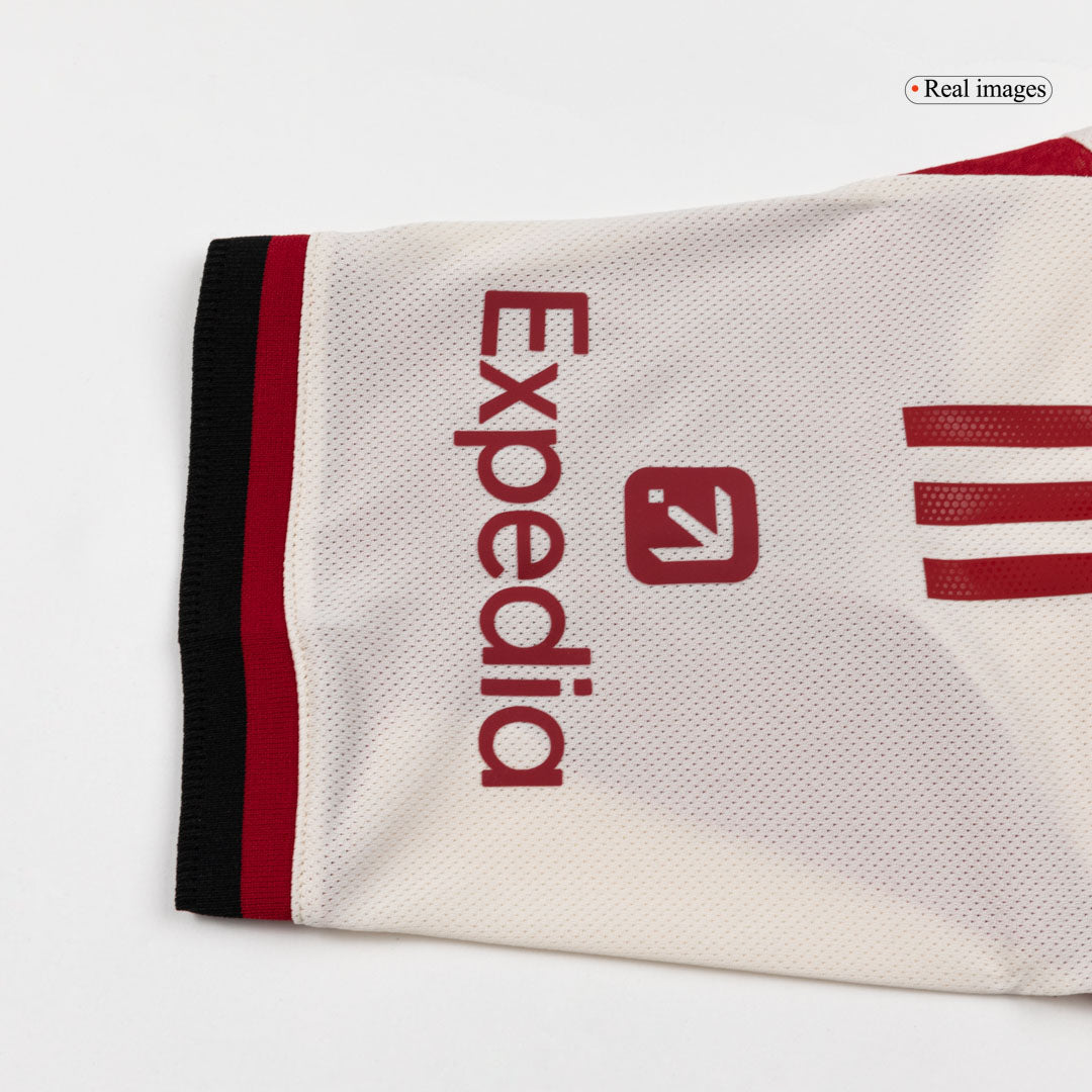 GAKPO #18 Liverpool Mens Away Soccer Jersey 2025/26 White - Player Version