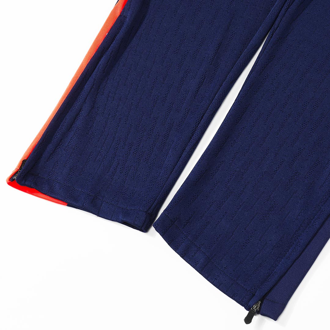 Barcelona Mens Training Tracksuit Kit 2025/26 Black&Orange