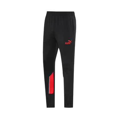 AC Milan Mens Training Tracksuit Kit 2025/26 Black