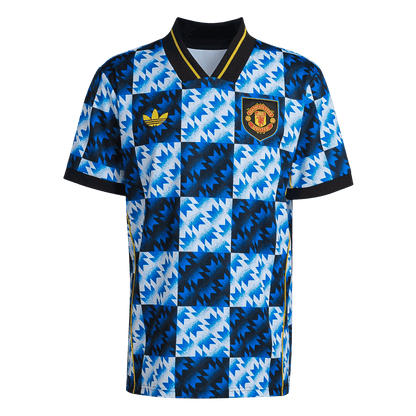 Manchester United Mens Soccer Jersey 2025/26 Blue