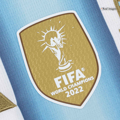 Argentina Mens Home Long Sleeve Soccer Jersey World Cup 2026 Blue&White