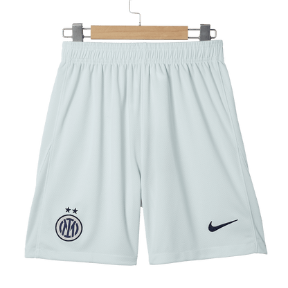 Inter Milan Mens Away Soccer Shorts 2025/26 White