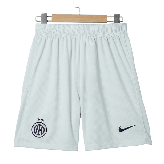 Inter Milan Mens Away Soccer Shorts 2025/26 White