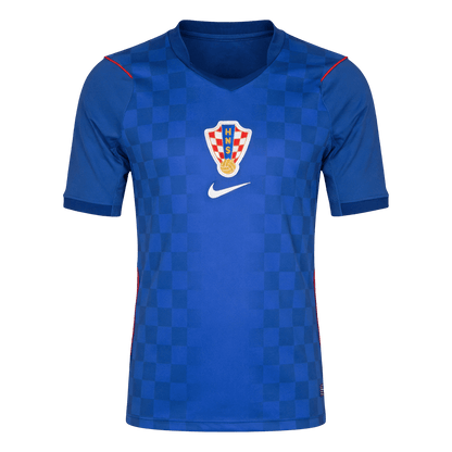 Croatia Mens Away Soccer Jersey World Cup 2026 Blue