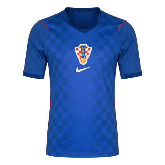 Croatia Mens Away Soccer Jersey World Cup 2026 Blue