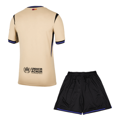 Barcelona Mens Away Soccer Kit 2025/26 Yellow&Black