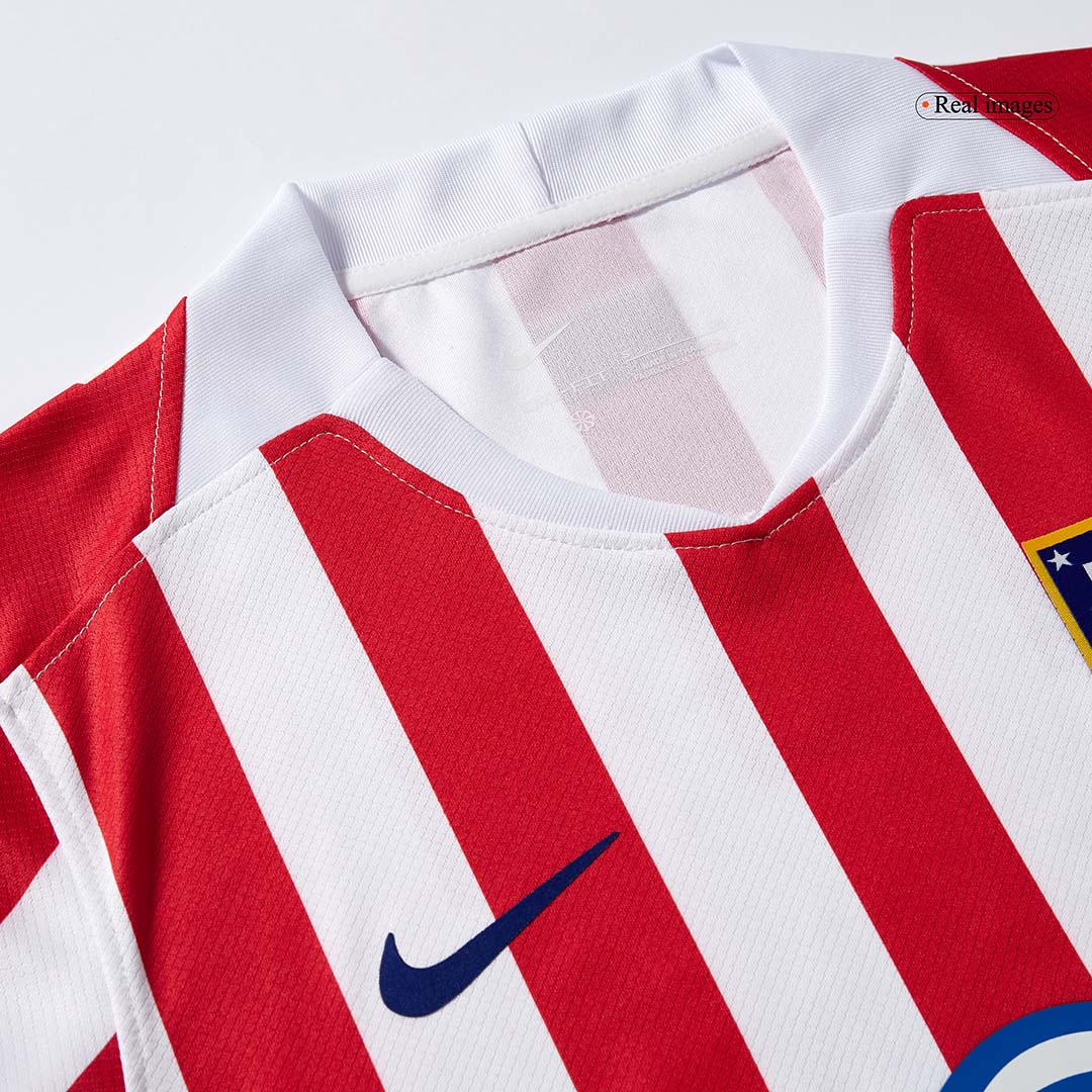 GRIEZMANN #7 Atletico Madrid Mens Home Soccer Jersey 2025/26 Red&White