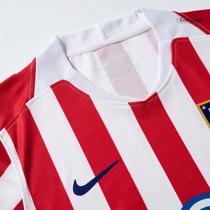 GRIEZMANN #7 Atletico Madrid Mens Home Soccer Jersey 2025/26 Red&White