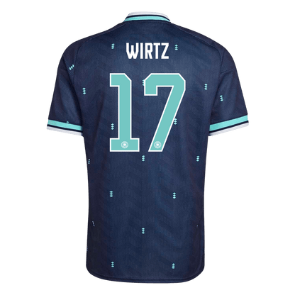 WIRTZ #17 Germany Mens Away Soccer Jersey World Cup 2026 Navy