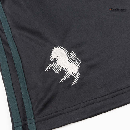 Juventus Mens Third Away Soccer Shorts 2025/26 Black