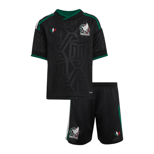 Mexico Kids Third Soccer Kit World Cup 2026 Black