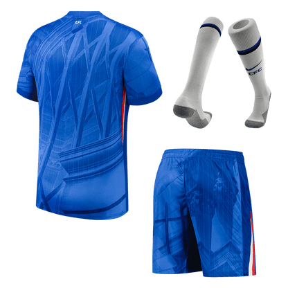 Chelsea Mens Home Soccer Full Set 2025/26 Blue [PREMIUM]