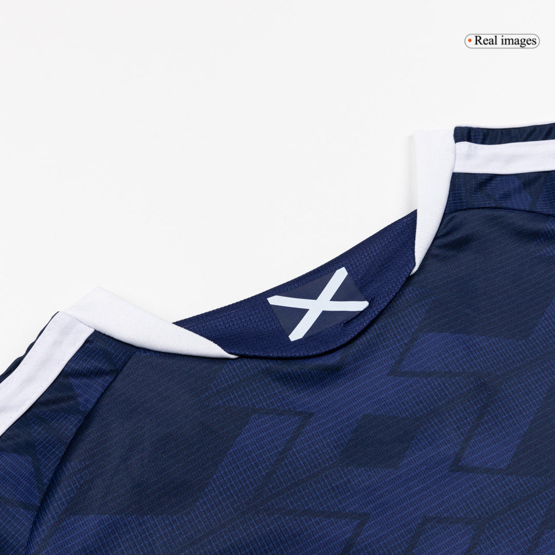 Scotland Womens Home Soccer Jersey World Cup 2026 Navy