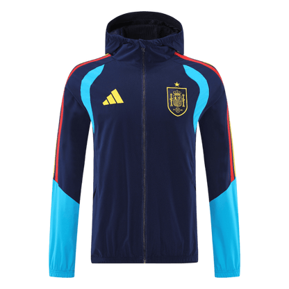 Spain Mens Training Jacket 2026 Blue&Black