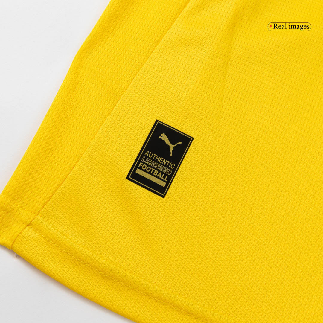 Borussia Dortmund Mens Home Soccer Jersey 2025/26 Yellow