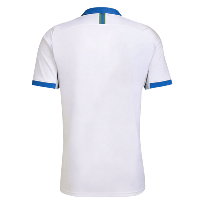 Retro Brazil Mens Away Soccer Jersey 2019 White