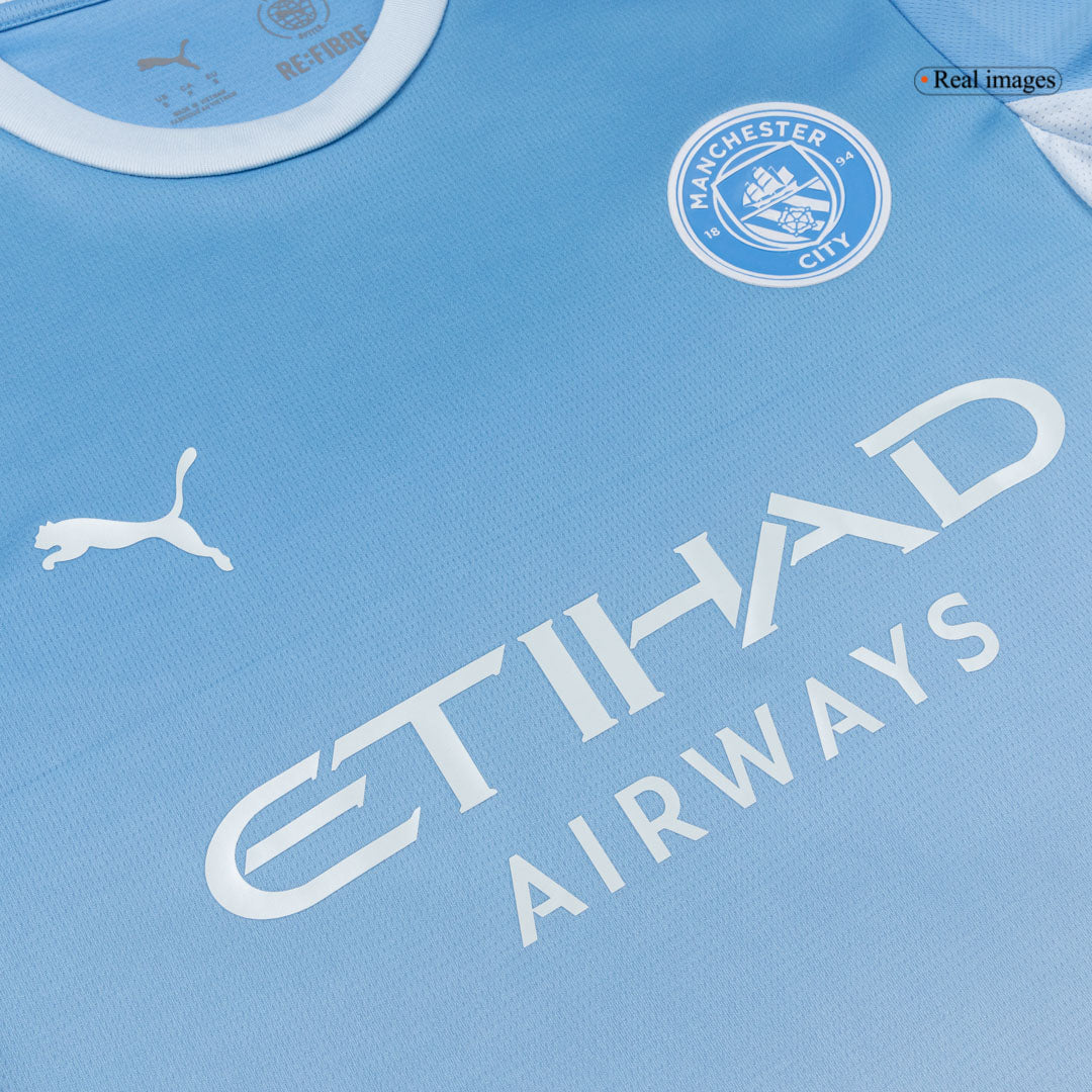 HAALAND #9 Manchester City Mens Home Soccer Jersey 2026/27 Blue